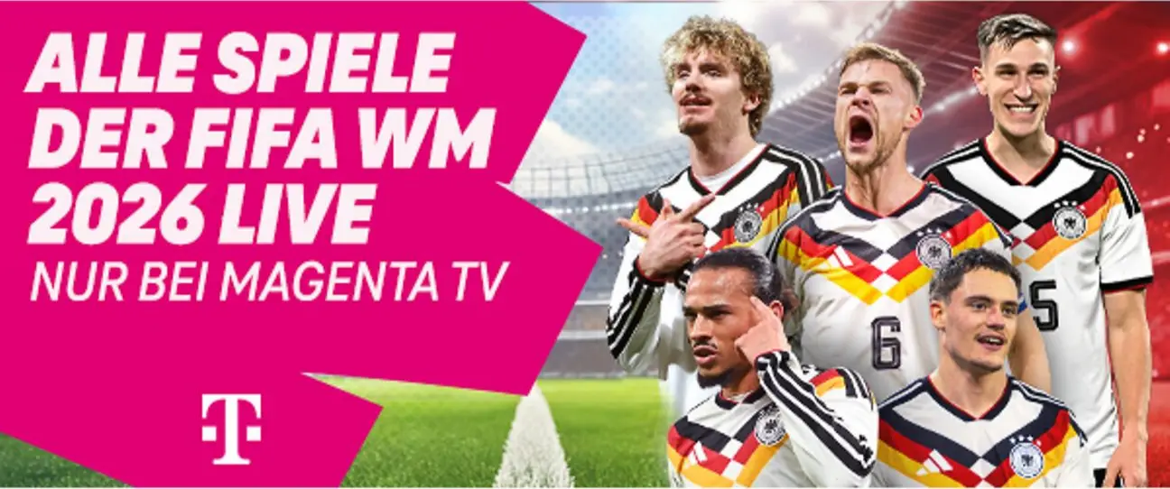 Telekom Aktionen zu FIFA Fussball WM 2026
